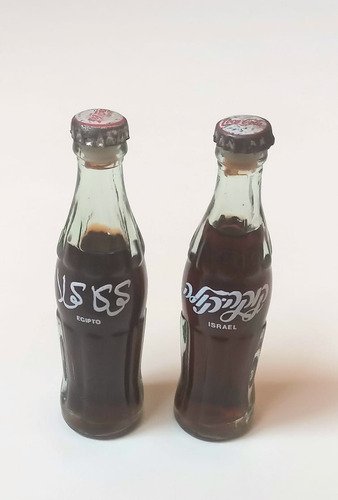Lote Colección Coca Cola 80 Años, Coca Cola Mini Y Botón. (Usado)