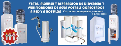 Canillas Para Dispenser Agua Frio Calor Macho 16 Mm Orig
