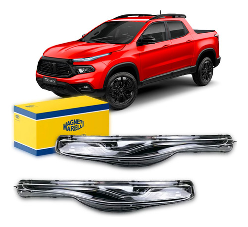 Par Lanterna Dianteira Toro Original 17 18 2019 Com Drl