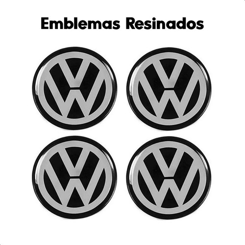 Jogo Calota Volkswagen Aro 15 Gol G3 G4 G5 G6 G7 4 Peças