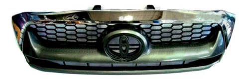   Mascara Cromada Gris Para Toyota Hilux 2008 2011