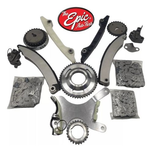 Kit Cadena De Tiempo 3.7  Jeep Cherokee Kj/kk