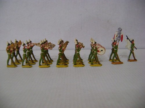 Imagen 1 de 6 de Nico Increible Banda Militar 21 Soldados De Plomo (pmv 44)
