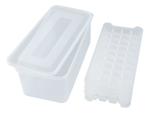 Hu I Bandeja Hielo Multicapa Plástico Para Hacer Hielo Cr