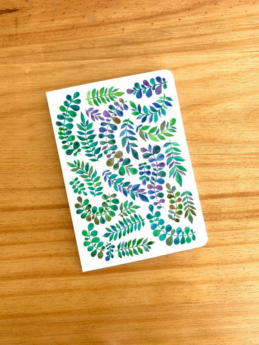 Cuaderno Rayado Ramitas A5 - Mil Letterpress