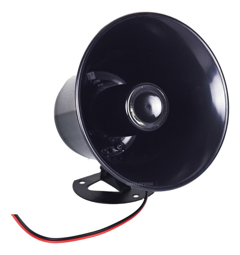 Trompeta Para Perifoneo Anunciar Vender Publidifusion Color Negro