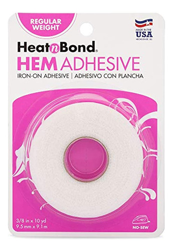 Heatnbond Hem Iron-on Adhesive, Regular Weight, White