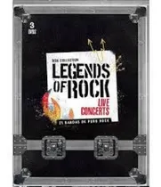 Comprar Dvd Legends Of Rock Live Concerts -  21 Bandas De Puro Rock 