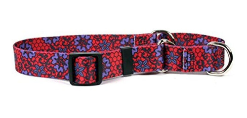 Diseño De Perro Amarillo Flores De Encaje Rojo Collar De Pe