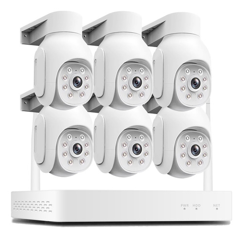 Cámara De Videovigilancia Inalámbrica De 3mp Con Sistema