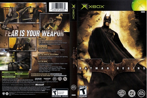 Batman Begins Original Xbox Clásico (Reacondicionado)