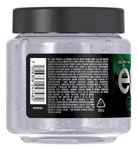 Gel Para Cabello Control Ego 220 Ml