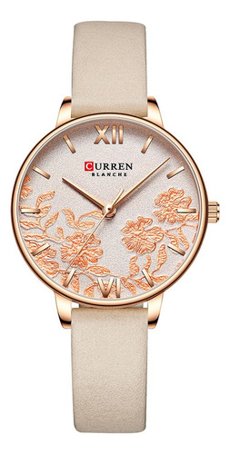 Curren 9065 Elegant Exquisito Casual Business Quartz Mujer