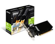 Comprar Video Msi Gt710 2gb Ddr3 Gt 710 Low Profile Hdmi Silent Vga