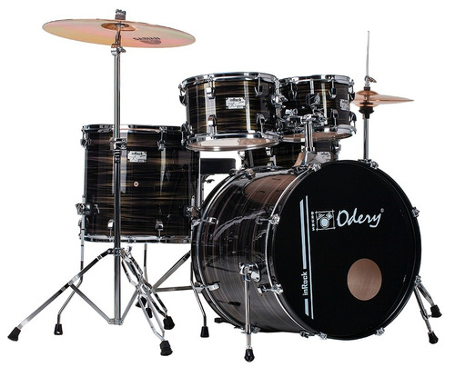 Bateria Odery In Rock Series Inrock 100 Gold Mist Bumbo 20´´