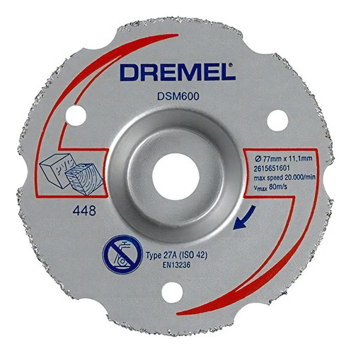 Disco Dsm600 para Dremel Saw Max Flush Cut Dsm 600