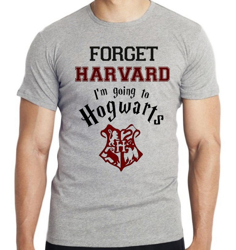 Camiseta Infantil Harry Potter Hogwarsts Harvard Forget
