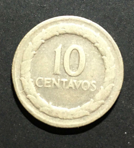 Cmoneda De Colombia 10 Centavos De 1947