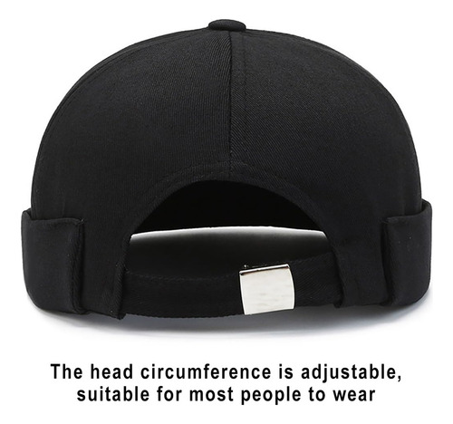 Gorra De Marinero Ajustable Con Diseño De Calavera Retro