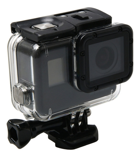 Funda Impermeable Con Tapa Trasera Hueca Para Gopro Hero6 /5