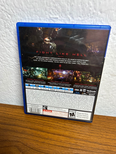 Doom Ps4 Playstation 4 Y Ps5 Original (Usado)