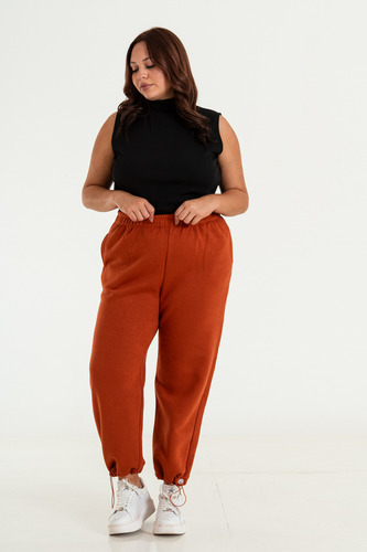 Jogging Frisa Mujer Talles Grandes Moda Invierno 2025