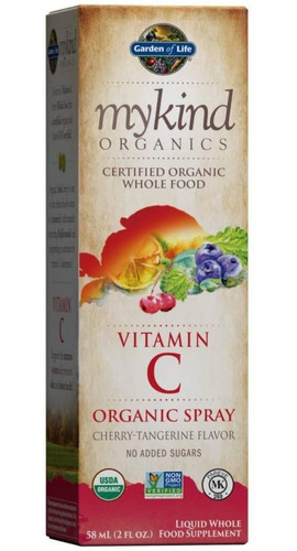 Vitamina C Organica - 58 Ml - mL a $2722