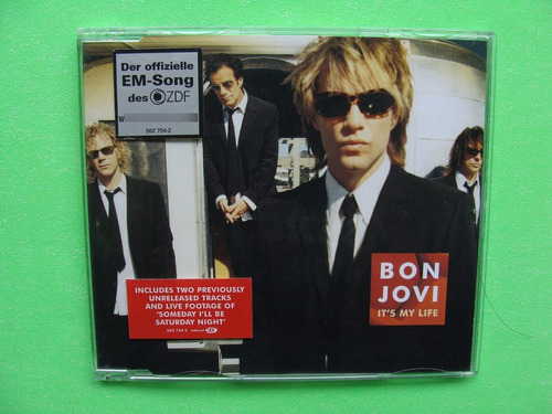 Bon Jovi - It's My Life (cd Single, 2000, Alemania)