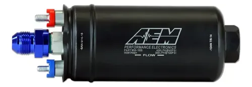 Bomba De Combustible Externa De Alto Flujo AEM Electronics 380 Lph – 50-1005, En Línea