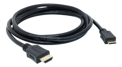 Imagem 3 de 3 de Cabo Mini Hdmi X Hdmi P/ Camera Filmadora Canon Fuji Nikon
