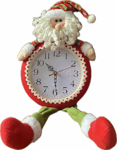 Reloj Navideño Pascuero Patas Largas