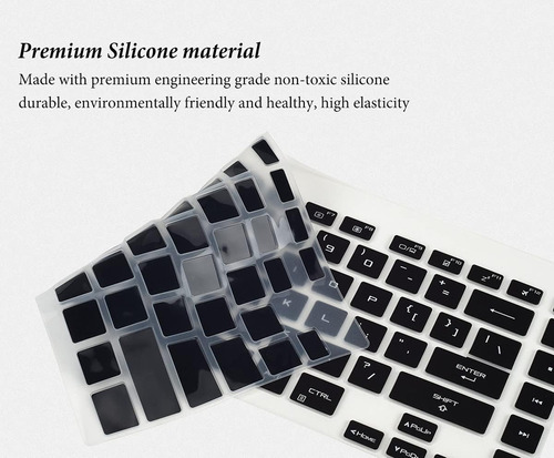 Protector Negro De Teclado Para Asus Rog Strix