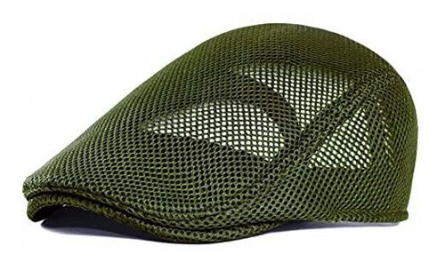 Babeyond, Gorra Plana De Malla Para Hombre, Transpirable, De