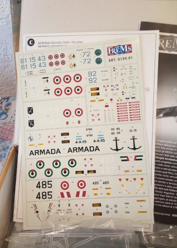 Aermacchi Mb-339 Escala 1/48 Kit Frems- Owen Crippa
