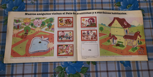Album Figuritas Frutillitas Año 1989 - Con Detalles (Usado)
