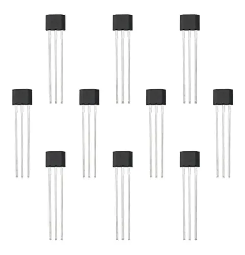 Sensor Magnético Hall 41F (SS41F) - Paquete De 10 Unidades, Voltaje 4.5-24V, Para Motores Sin Escobillas, Bicis Eléctricas