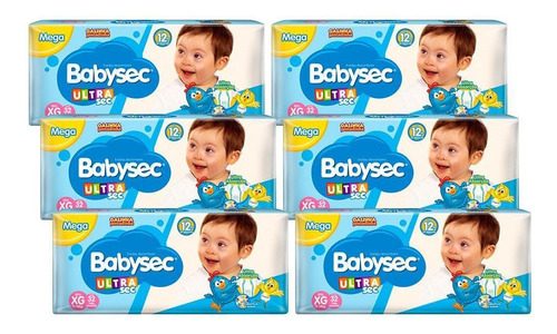 Kit 192 Fraldas Babysec Galinha Pintadinha Ultrasec Xg