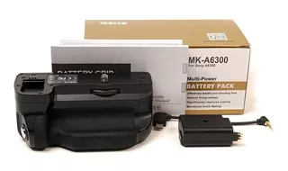 Grip Bateria P/ Np-fw50 Sony Alpha A6000 A6300 A6400