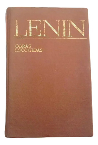 Lenin Obras Escogidas 1980 Edit,progreso