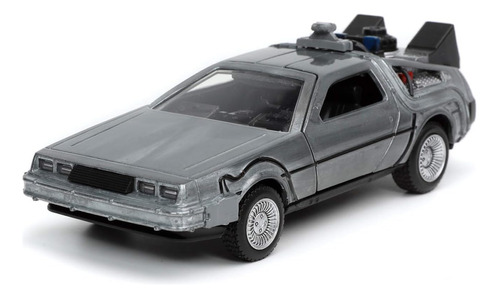 Jada Toys- Coche Delorean Regreso Al Futuro, Escala 1:32