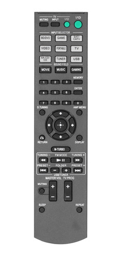 Control Remoto De Tv Apto Para Sistema De Cine En Casa Sony
