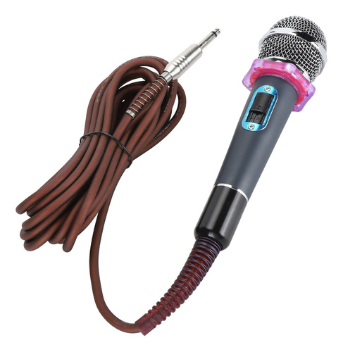 Micrófono De Mano Para Cantar Con Cable Clear Sound, Aleació