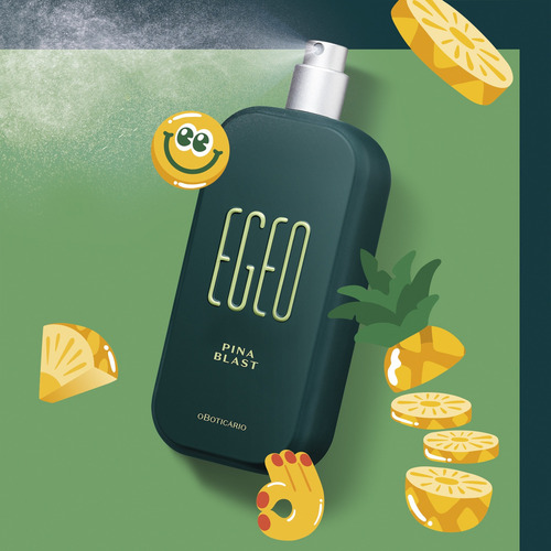 Egeo Pina Blast Desodorante Colônia Volume Da Unidade 90 Ml