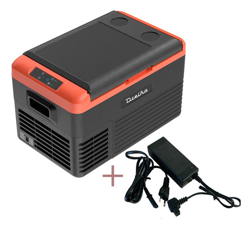 Geladeira Automotiva Com Garantia Cbx30l Quadrivolt C/ Fonte