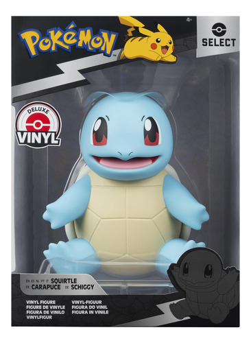 Pokémon Squirtle Select - Figura De Vinilo De 8 Pulgadas