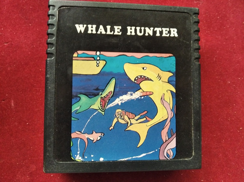 Whale Hunter ( Juego Atari 2600) 5v                _\(^o^)/_