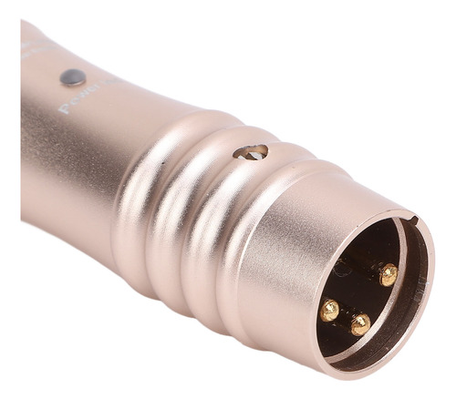 Preamplificador De Micrófono Dinámico Golden Xlr Mic Preamp