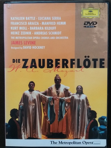 Imagem 1 de 3 de Dvd Mozart: Die Zauberlöte / A Flauta Mágica - James Levine