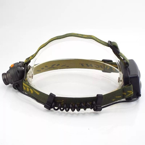 Linterna Led Cintillo Cabeza Recargable Sensor Infrarrojo