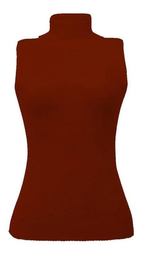 Imagem 7 de 10 de Kit 2 Blusas Feminina Gola Alta Canelada Tricot Tricô Frio